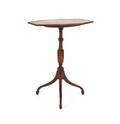 George II mahogany candlestand
