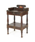 Pennsylvania painted Sheraton wash stand