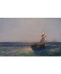 MANNER OF IVAN KONSTANTINOVICH AIVAZOVSKY RUSSIAN 18171900 Morning at Sea