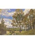 ARKADY ALEKSANDROVICH RYLOV RUSSIAN 18701939 Summer Landscape