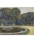 ALEXANDRE BENOIS RUSSIAN 18701960 Les Bassins de Versailles