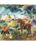 DAVID BURLIUK RUSSIAN 18821967 An Approach of a Thunder Storm