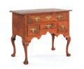 Delaware Valley Queen Anne walnut dressing table ca 1760