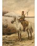 NIKOLAI EGOROVICH SVERCHKOV RUSSIAN 18171898 A Mounted Officer