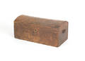 New England painted dome lid trunk