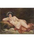 ALEXANDER BASHBEUKMELIKIAN ARMENIAN 18911966 Reclining Nude