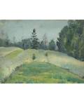 MIKHAIL VASILYEVICH NESTEROV RUSSIAN 18621942 Forest Hillside