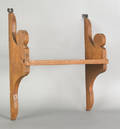 Pennsylvania painted hanging shelf early 19th c