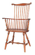 Philadelphia combback Windsor armchair ca 1770
