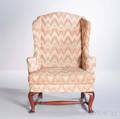Queen Anne Upholstered Easy Chair