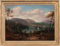 Victor De Grailly New YorkFrance 18041889 View of the Hudson River at West Point