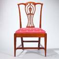 Carved Cherry Side Chair