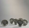 Set of Six Schroeder Pewter Bowls