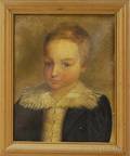 Continental School 19th Century Portrait of a Young Boy