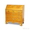 Chippendale Birch Slantlid Desk