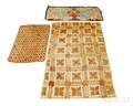 Three Hooked Rugs and a Coverlet