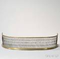 Iron and Brass Wirework Fender