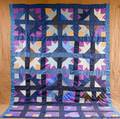 Amish Geometric Pattern Quilt