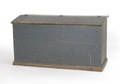 Blue painted Pennsylvania wood box