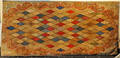 Very large American hooked rug late 19th c