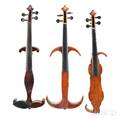 Three Mute or Practice Violins