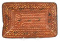 Pennsylvania redware loaf dish dated
