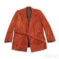Little Jimmy Dickens Rust Nudie Suede Coat 1954