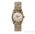 Merle Haggard Rogers Supreme Goldplated and Diamond Automatic Wristwatch