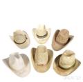 Little Jimmy Dickens Six Straw Cowboy Hats
