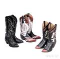 Little Jimmy Dickens Three Pairs of Leather Cowboy Boots