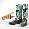 Little Jimmy Dickens Pair of Vintage Tony Lama Leather Cowboy Boots