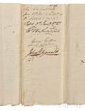 Washington George 17321799 Document Signed Virginia 3 January 1787