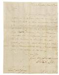 Washington George 17321799 Letter Signed Granting a Leave of Absence Newburgh New York 11 November 1782