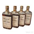 Nelson Old Kentucky Standard Whiskey 7 Years Old 1916 4 pint bottles
