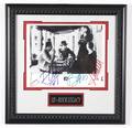 Framed Autographed Photograph of U2