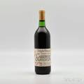 Oakville Vineyards Cabernet Reserve Unfiltered 1970 1 bottle