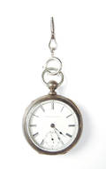 Two coin silver pocket watches