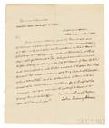 Adams John Quincy 17671848 Secretarial Letter Signed 12 December 1820
