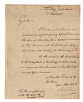 Hamilton Alexander 17571804 Letter Signed 5 November 1792