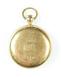 Two gold filled pocket watches with hunter cases