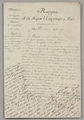 Napoleon Bonaparte 17691821 Endorsement Signed 18 August 1808