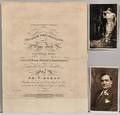 Musicians and Performers Three Pieces Signed by Enrico Caruso 18731921 Luisa Tetrazzini 18711940 and CharlesValentin Alkan 18