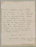 Munch Edvard 18631944 Autograph Letter Signed