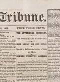 Lincoln Abraham 18091865 Gettysburg Address The New York Daily Tribune Bound Volume for the Year 1863