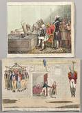 Satirical Cartoons British Caricatures Two by Fores and Gillray