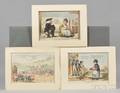 Rowlandson Thomas 17561827 and others Nineteen Caricature Prints