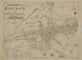 Boston John Bonner 16431726 Facsimile of his 1722 Map The Town of Boston in New England
