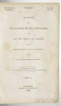 Cross Osborne 18031876 Message from the President of the United States to the Two Houses of Congress