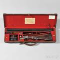 James Woodward  Sons 16 Gauge Doublebarrel Shotgun with Makers Case