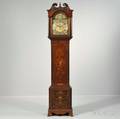 James Peddie Quarterchiming Marquetry Longcase Clock